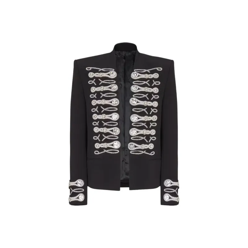 BALMAIN Jackets & Coats Men's Black-0
