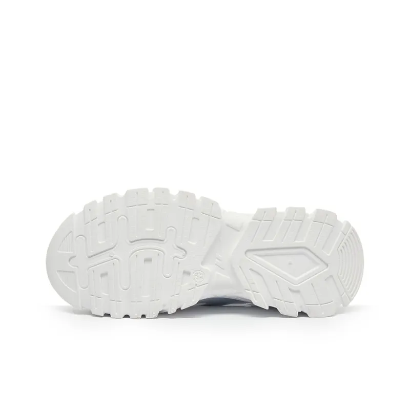 Warrior Abrasion Resistant, Breathable, Lightweight Low Top Casual Shoes Unisex White Blue-4