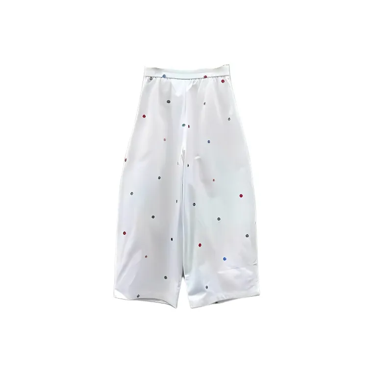 ABCMININ Casual Pants Women's White-1