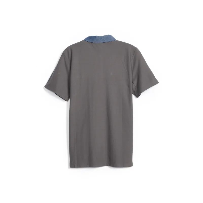 MCS Polo Shirts Men Gray Z5-1