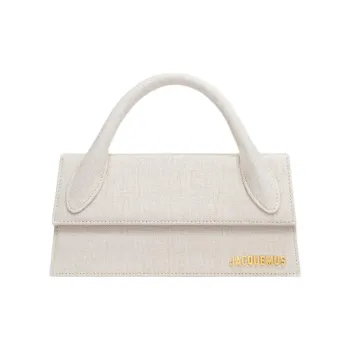Jacquemus Linen With Cotton Shoulder Bag, Crossbody Bag, Handbag Women's Light Yellow