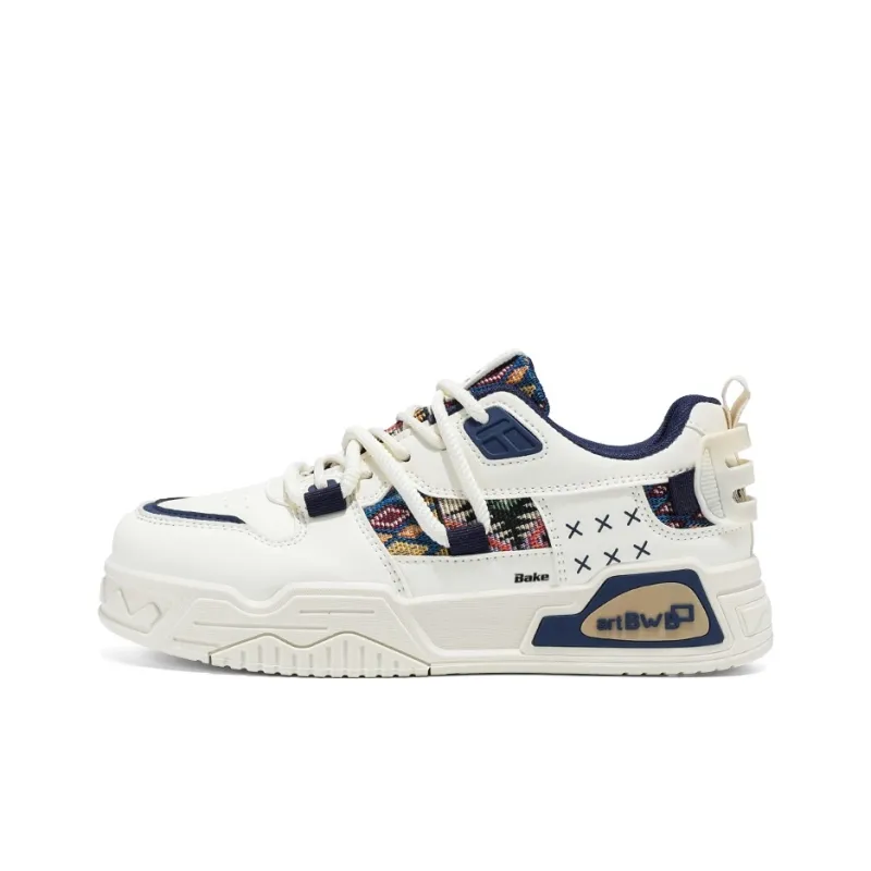BAKE Slip Resistant Shock Absorbers Low Top Skateboard Shoes Men's-0