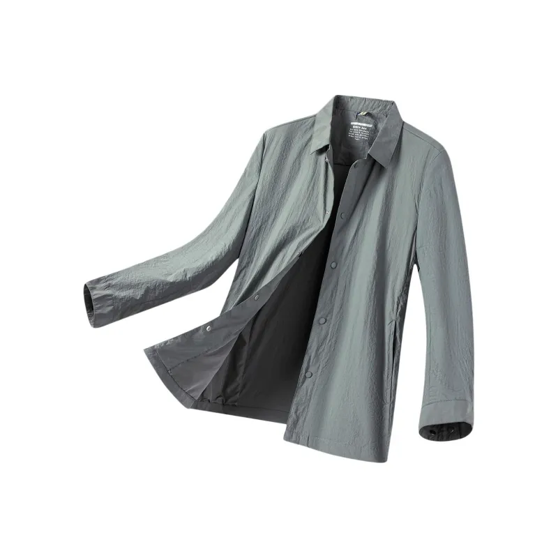 Red Bean Coat Sun Protection Clothing Men's-0