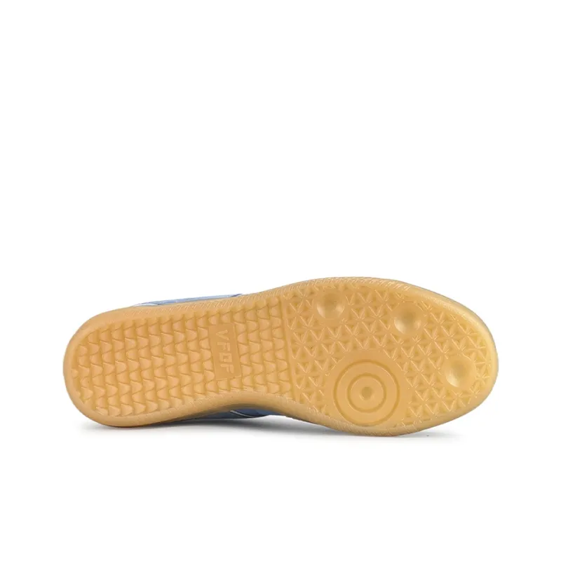 VFDF Breathable And Slip Resistant Low Top Skateboard Shoes Unisex Haze Blue-5