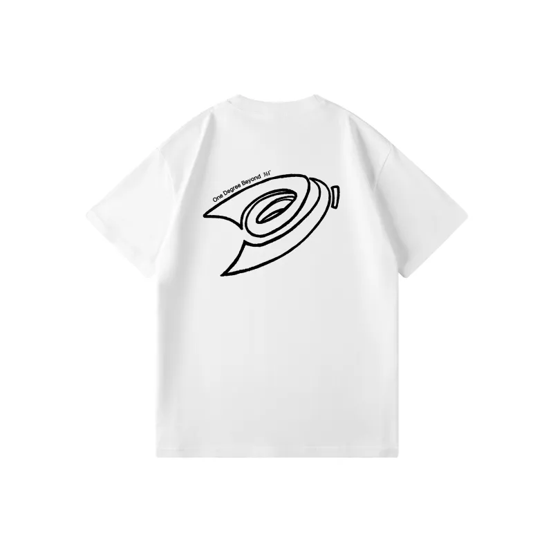361° T Shirt Unisex Super Black-6