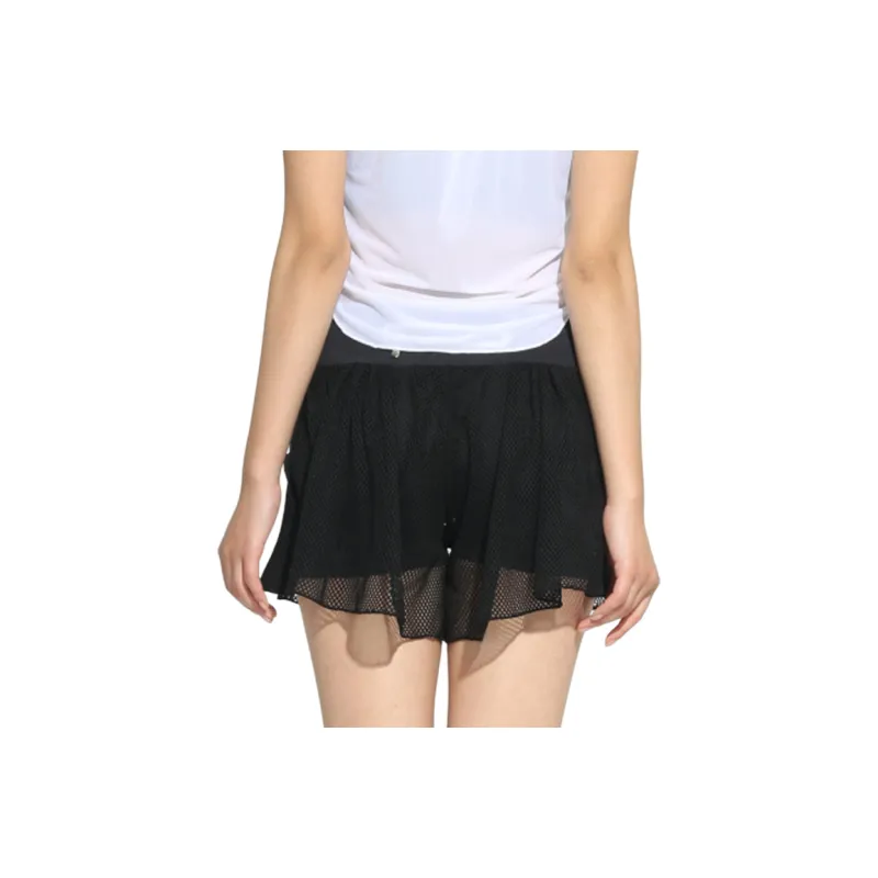 Lulifama Yoga Shorts Women's Black-3
