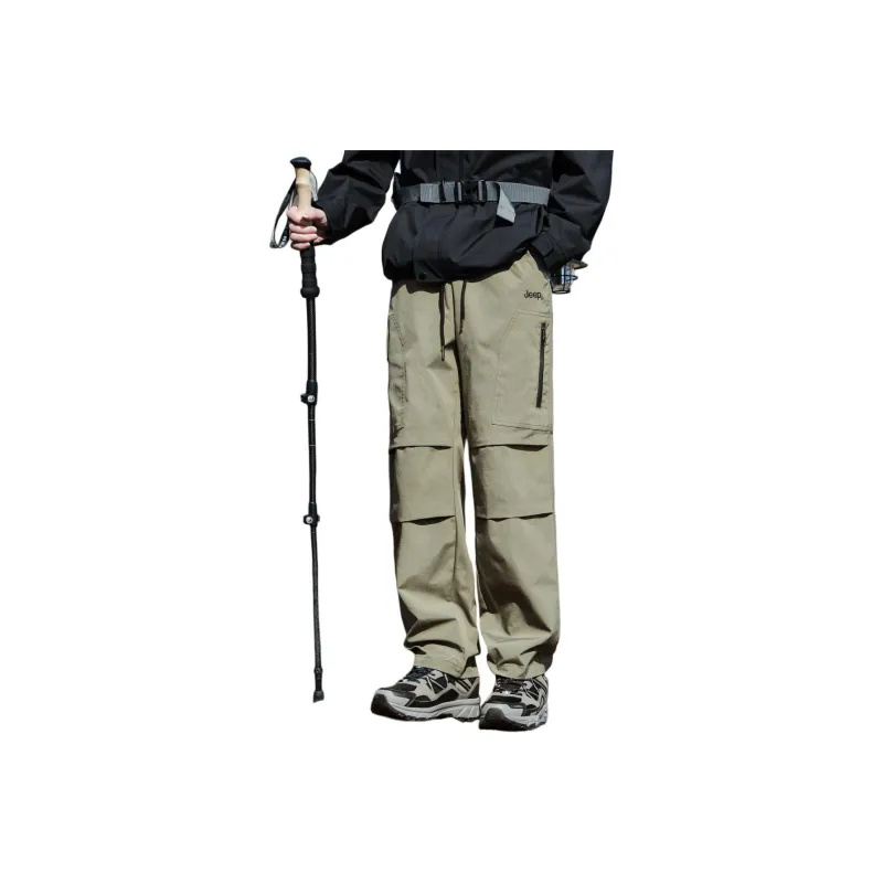 Jeep Outdoor Casual Windbreaker Pants Unisex-14