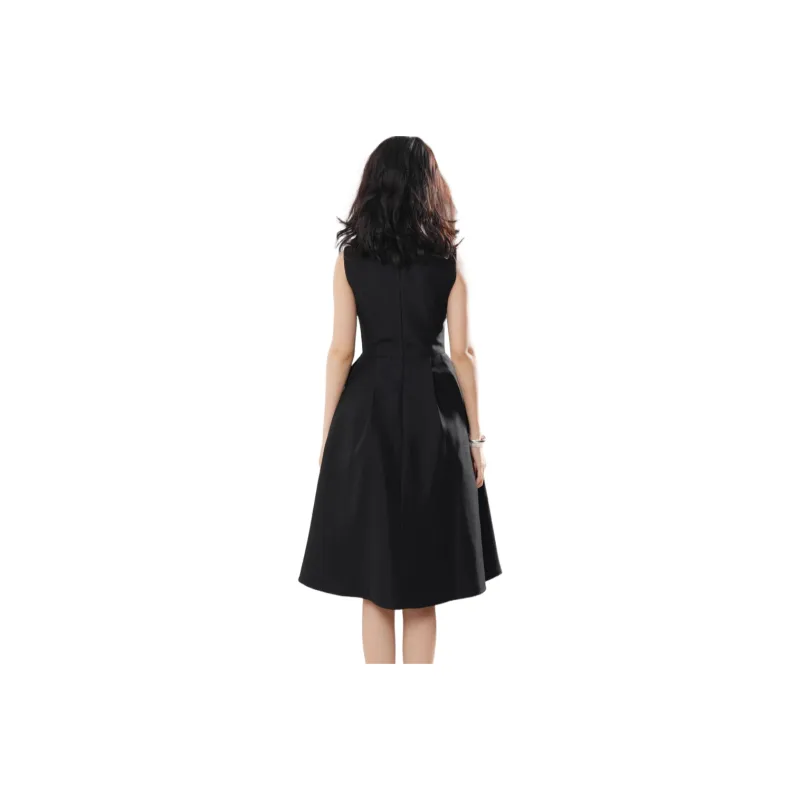 GUAILILUOLI Sleeveless Dress Women's-1