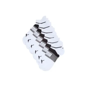 PUMA Ankle Socks Men's 6 Pack White Black