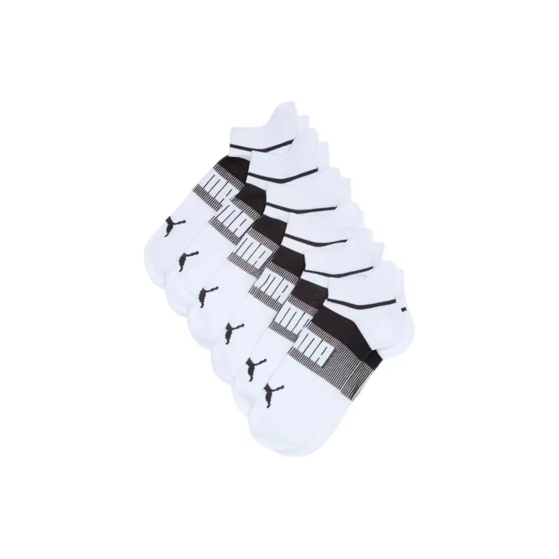 PUMA Calcetines Cortos De Rizo Largo Para Hombre 6 Pares-0