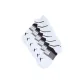 6 Pack White Black