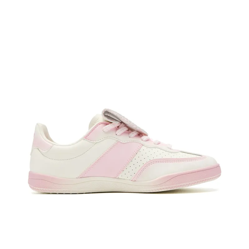 PINK PANTHER x QIAODAN Balanced Lightweight Low Top Skateboard Shoes Women's Light Jade Pink-1