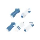 Blue White Letter 5 Colors Assorted