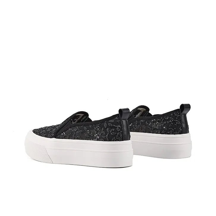 DAPHNE Anti Slip Wear Resistant Low Top Skateboard Shoes Women's-13
