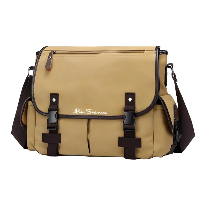 BEN SHERMAN Canvas Bag, Crossbody Bag, Shoulder Bag Unisex Multicolor-1
