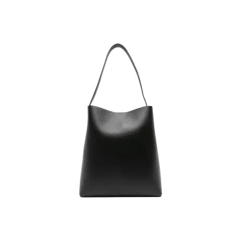 AESTHER EKME Cow Leather Handbag, Shoulder Bag Women's Black