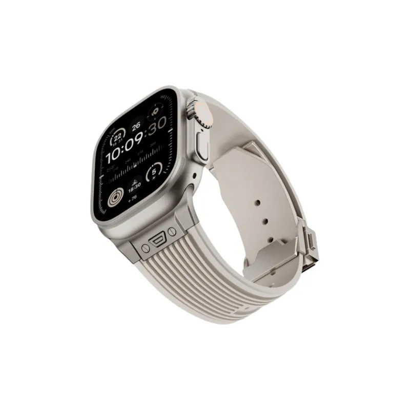 KVZUVUU Apple Compatibility Watch Band 215mm Silicone Material-1