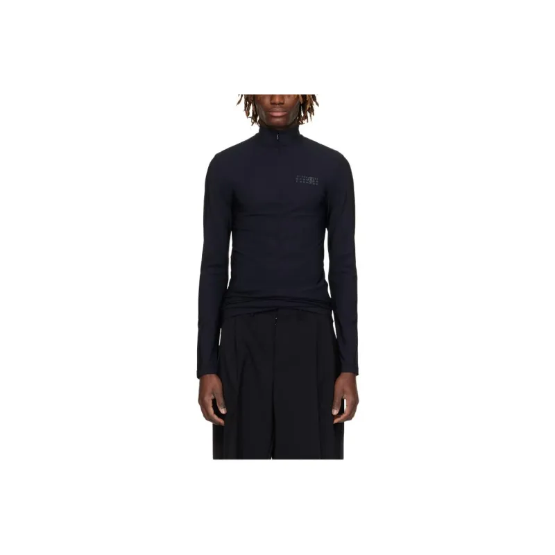 MM6 Maison Margiela T Shirt Men's Black-0