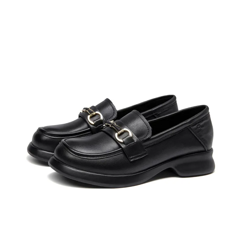 Spider King Loafers Women's Black-3
