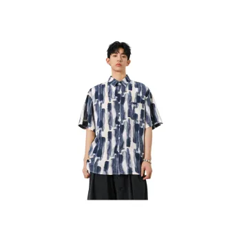 Fakeyoung Shirts Unisex Navy Blue