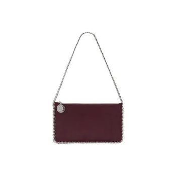 Stella McCartney Falabella Polyester Shoulder Bag Women's Burgundy