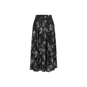 JZ. ANNAKRO Casual Long Skirt Women's