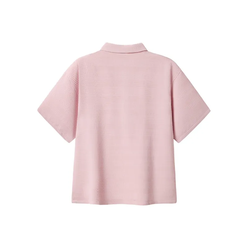WAYNEXZAVIER Polo Shirts Men Pink-1