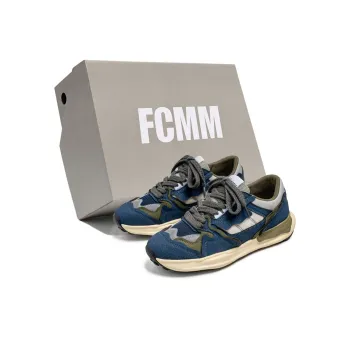FCMM Low Top Casual Shoes Men's Interstellar Blue