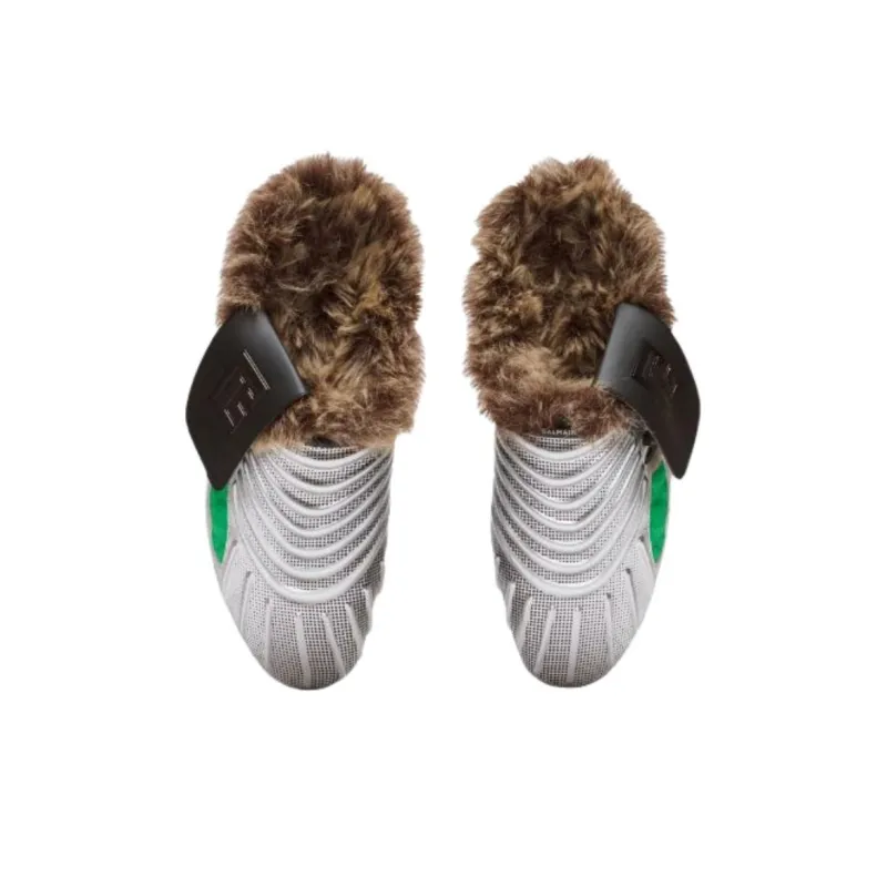 BALMAIN Closed Toe Slippers Men's Green-4