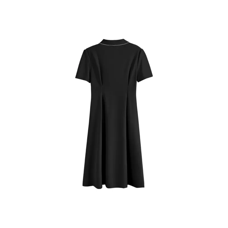 She Enjoys Short Sleeved Dress Women's-7
