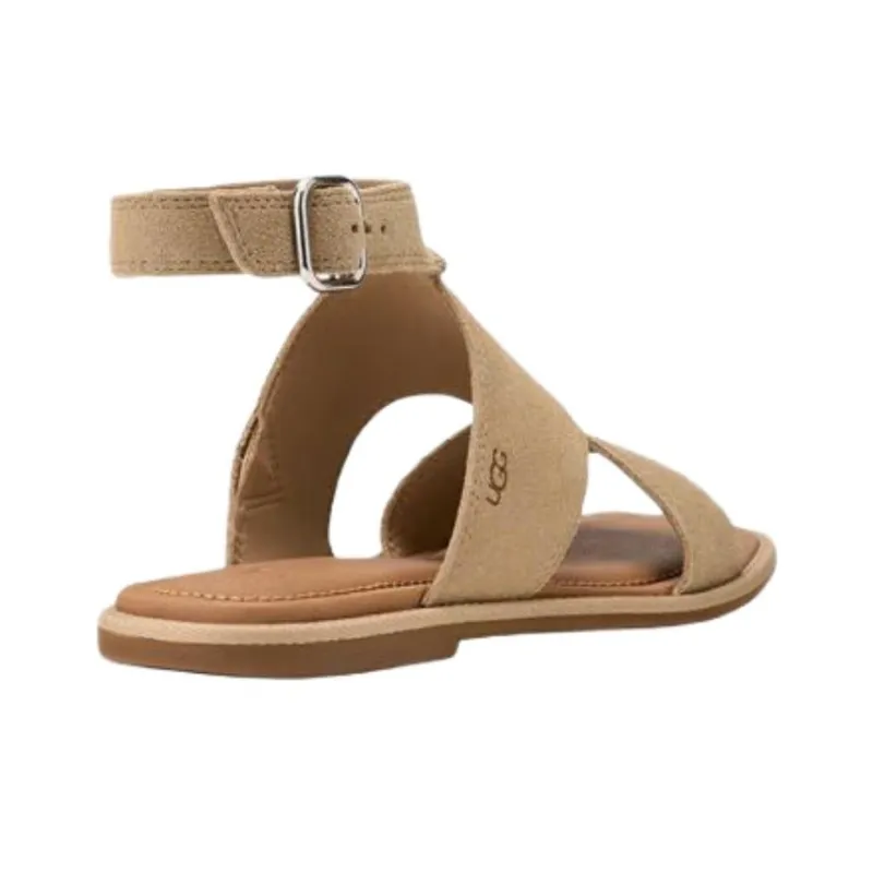 UGG Delray One Strap Sandals Women's Brown-3