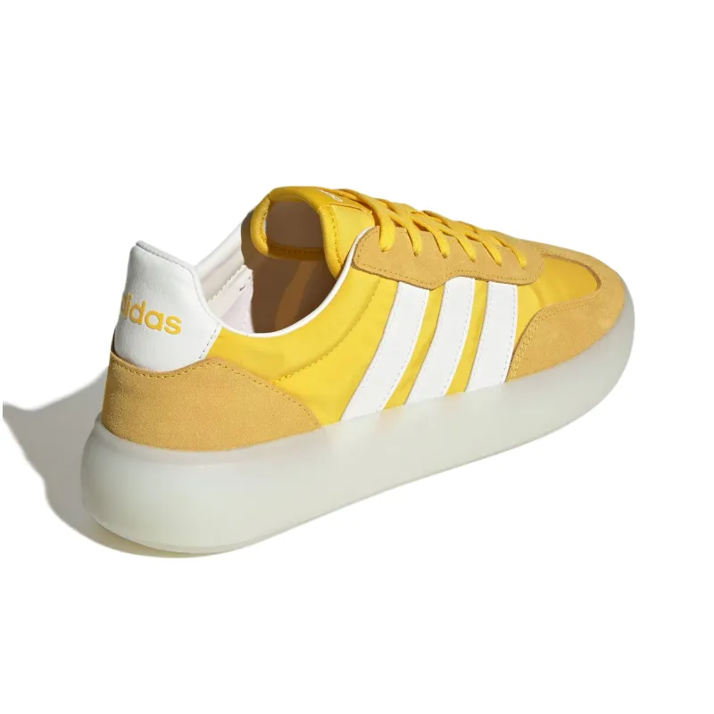 Adidas BARREDA DECODE Low Top Skateboard Shoes Unisex Yellow-3