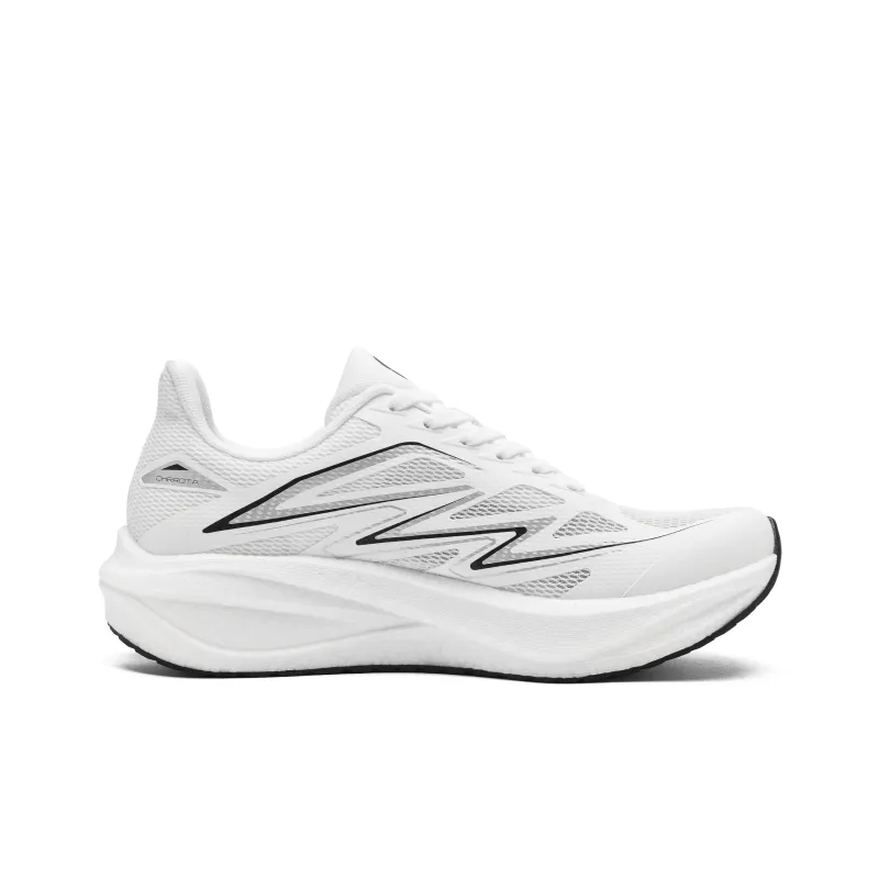 CHRROTA Low Top Running Shoes Unisex Silver Red Sparkle-1