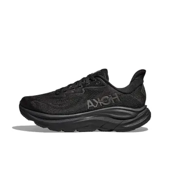 HOKA ONE ONE Anti Slip Wear Resistant Low Top Casual Running Shoes Women's Black White