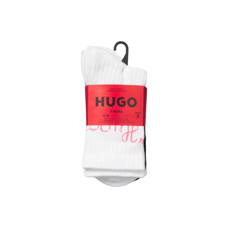 HUGO BOSS Ankle Socks Women's 3 Pack-1