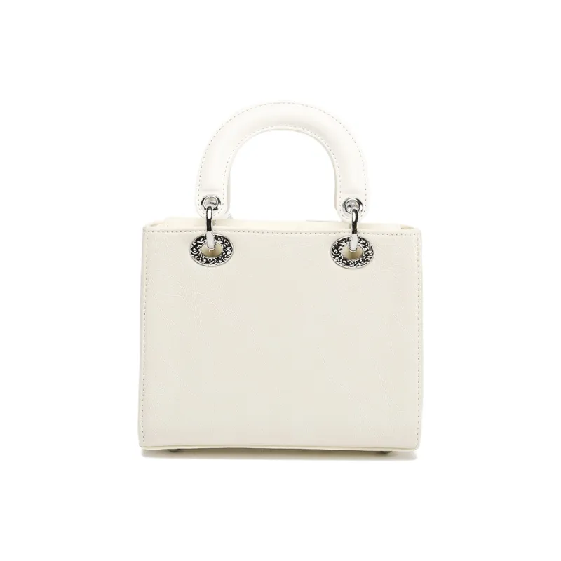 MISS GAIL Synthetic Leather Shoulder Bag, Crossbody Bag, Handbag Regular Women's White-9