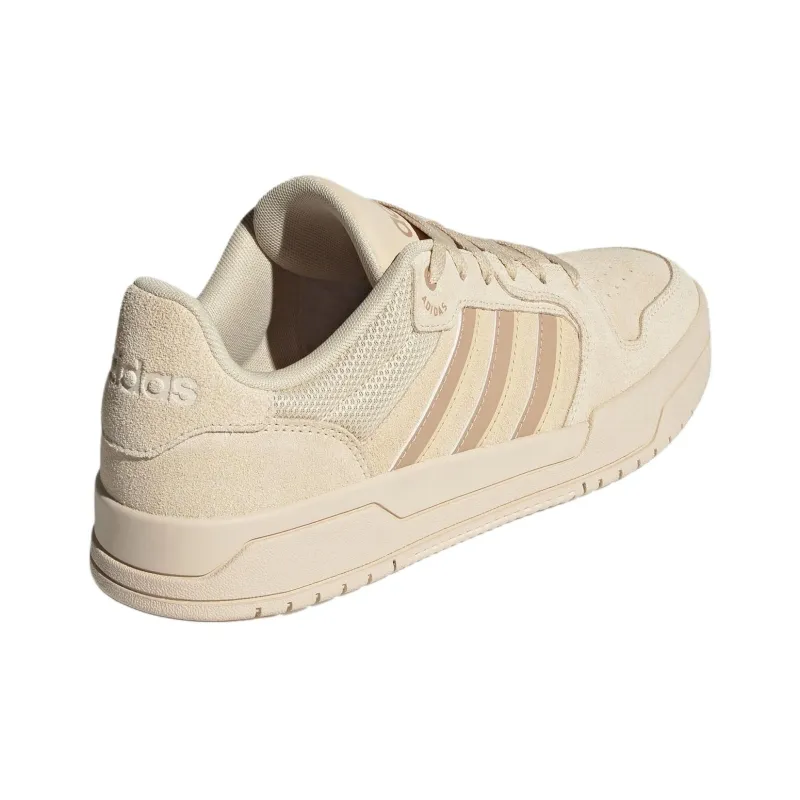 Adidas ENTRAP Anti Slip Wear Resistant Low Top Skateboard Shoes Unisex Beige Brown-3