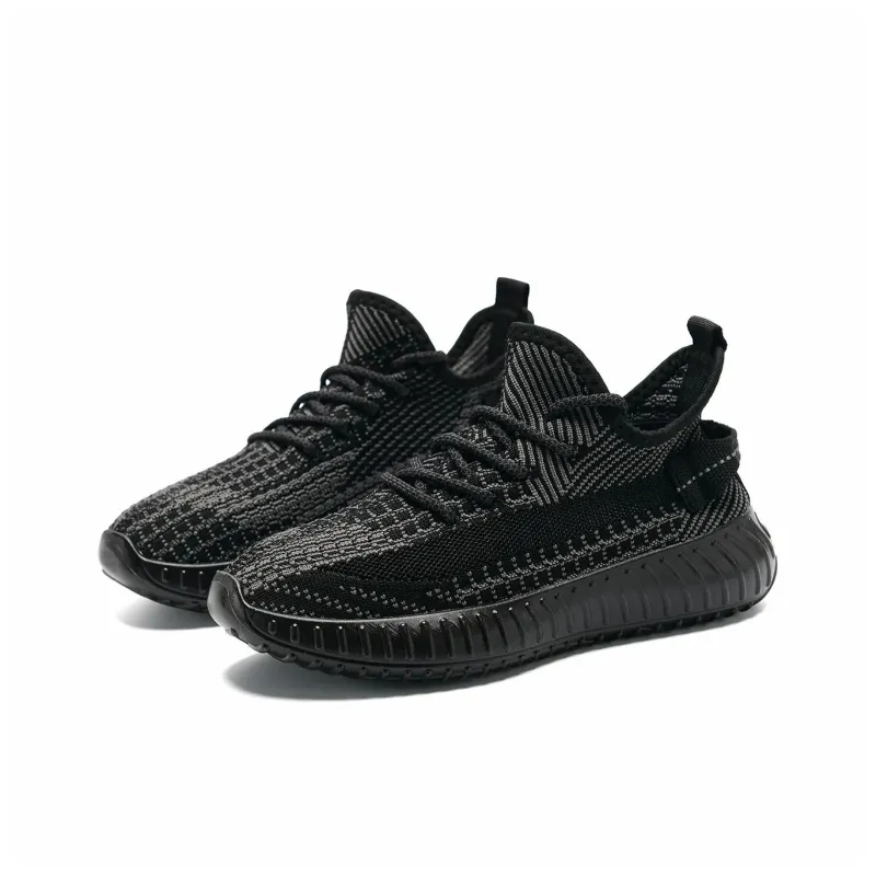 OAOQ Cushioning Height Increasing Abrasion Resistant Lightweight Slip Resistant Low Top Casual Shoes Unisex-51