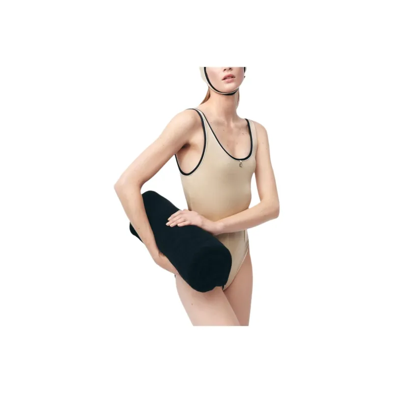 CHANEL One piece Swimsuit Women's Khaki-0