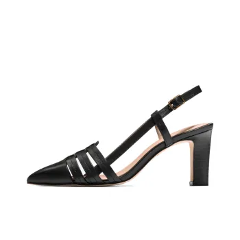 COLE HAAN Collection Chunky Heel High Heels Women's Black