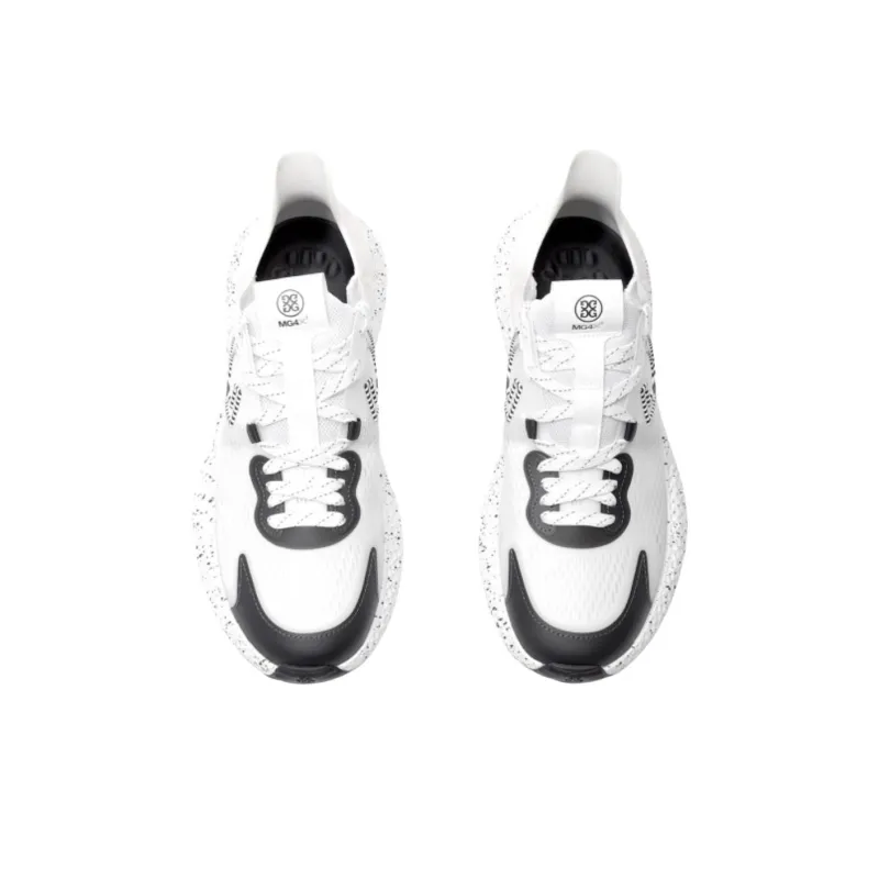 GFORE Waterproof And Wear resistant Low Top Golf Shoes Men's Black White-2
