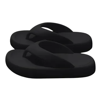LUNNIFEIYA Flip Flops Summer Platform Squashy And Bouncy Feeling Slip Resistant Odor Resistant Soft Clip Foot Slippers