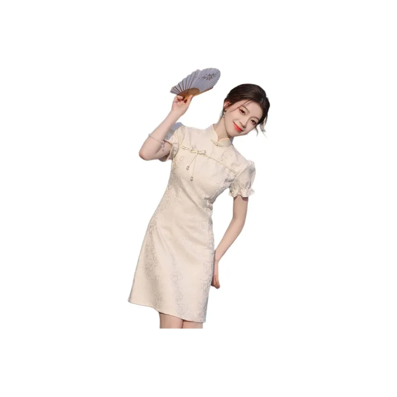 The Temptation Of The Muse Short Sleeved Dress Women's-0