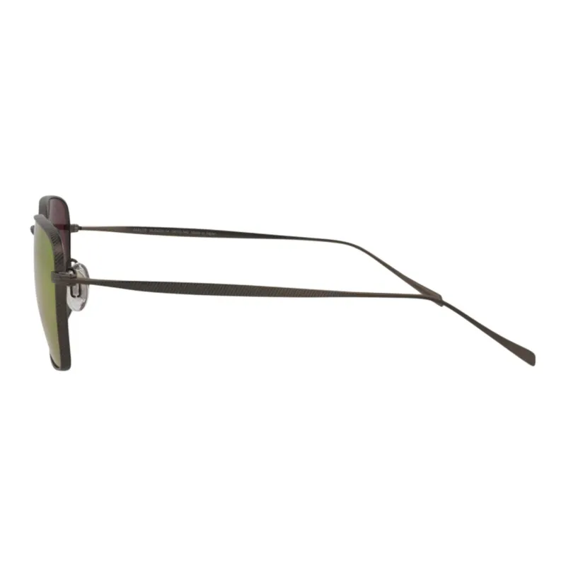 Maui Jim Acetate Metal Titanium Square Sunglasses Unisex Black-2