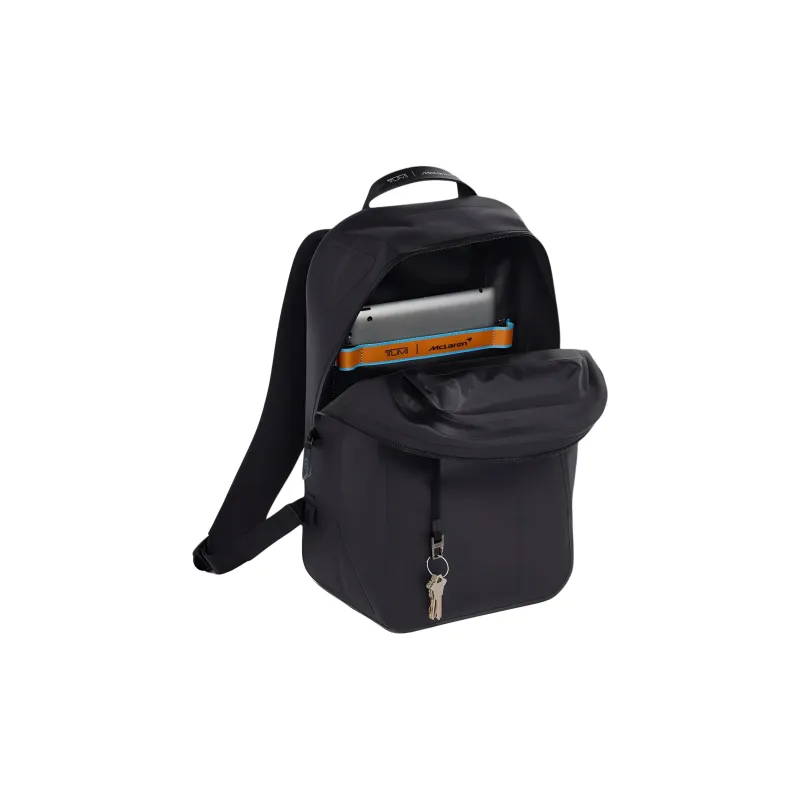 TUMI MCLAREN Collaboration Nylon Backpack Medium Size Men's Black-2