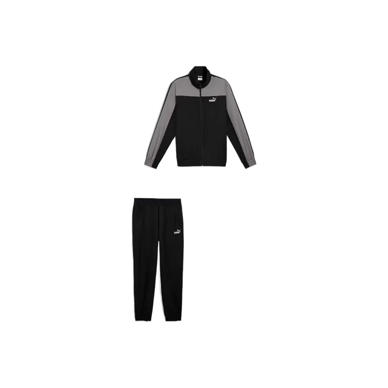 PUMA Colourblock Casual Sportswear Men's 2 Piece Set PUMA Black-0