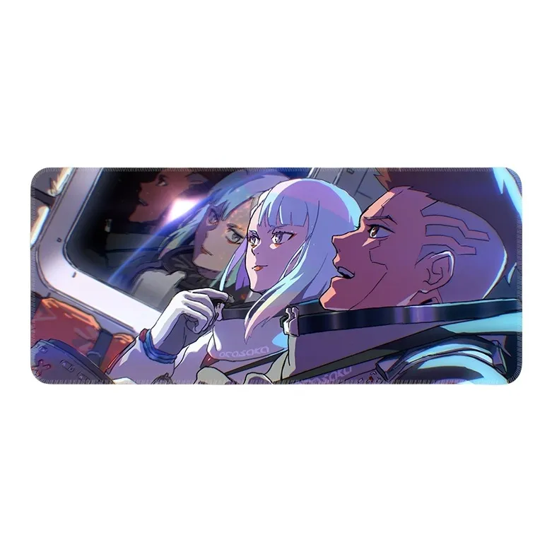DANYIN Edge Walker Extra Large Men's Anime Gaming Computer Table Mat Cyberpunk Office Desk Cushion Mouse Pads-8