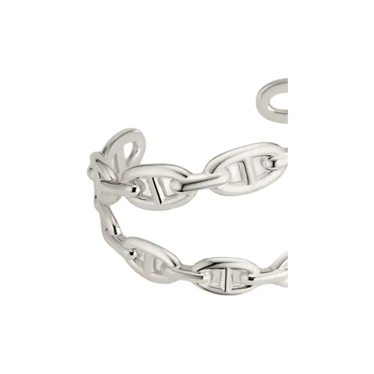 HERMES 925 Sterling Silver Bracelets Unisex Silver-1