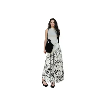 Wbwq Casual Pants Women's White Base Floral