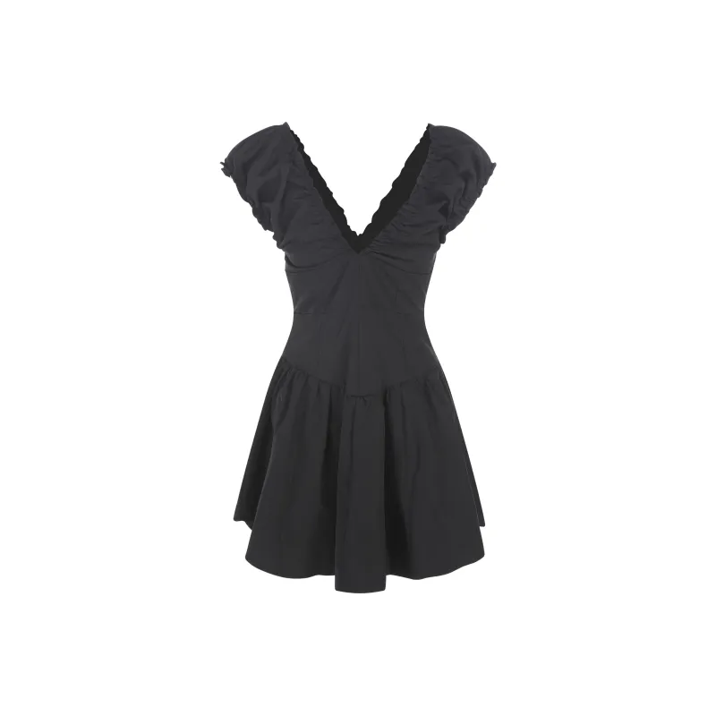 GUOZHEN Short Sleeved Dress Women's-6